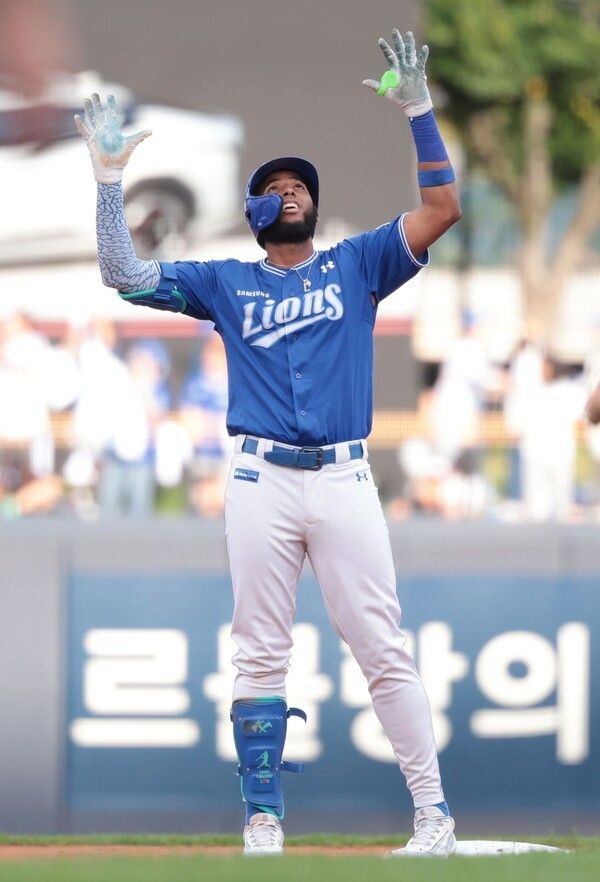 프로야구 삼성 라이온즈 타자 르윈 디아즈. /사진=삼성 라이온즈