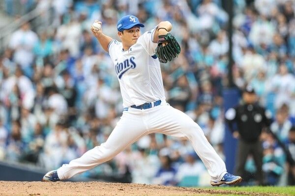 프로야구 삼성 라이온즈 투수 최원태. /사진=삼성 라이온즈