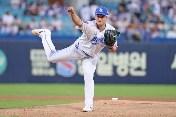 프로야구 삼성 라이온즈 투수 최원태. /사진=삼성 라이온즈