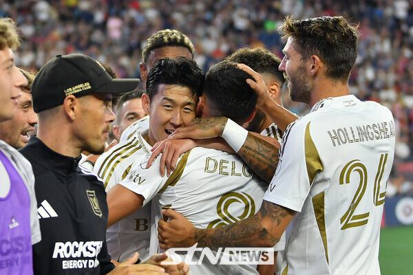 미국 메이저리그 사커(MLS) 로스엔젤레스FC(LAFC) 손흥민.&nbsp;/사진=뉴시스(AP)