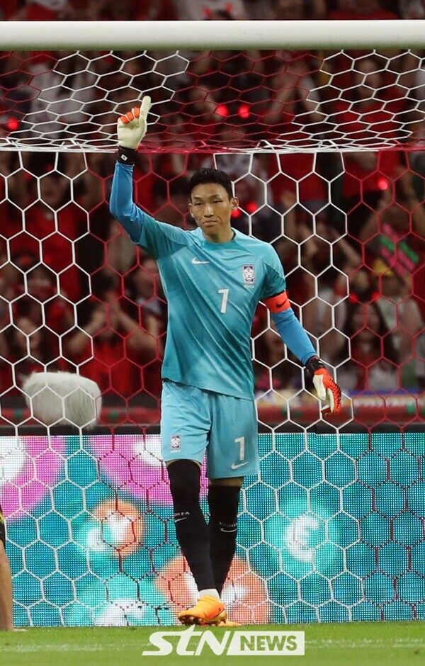 한국 축구 대표팀 골키퍼 김승규. /사진=뉴시스
