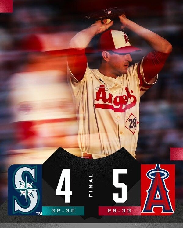 카일 헨드릭스가 지난 6월 7일 LA 에인절스 소속으로 커리어 통산 100승을 거뒀다. /사진= MLB 공식 채널