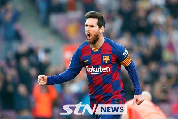 바르셀로나 시절 리오넬 메시. /사진=뉴시스(AP)