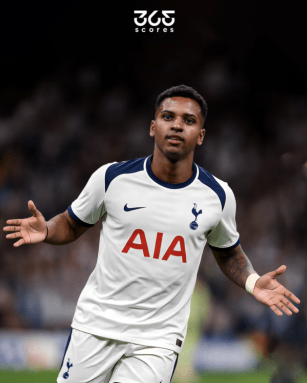 토트넘 홋스퍼와 연결된 레알 마드리드 호드리구. /사진=365score