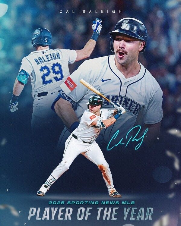 포수 칼 랄리. /사진=시애틀 매리너스 공식 채널