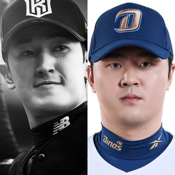 (좌측부터) KT 위즈 고영표, NC 다이노스 김형준. /사진= KT 위즈, NC 다이노스