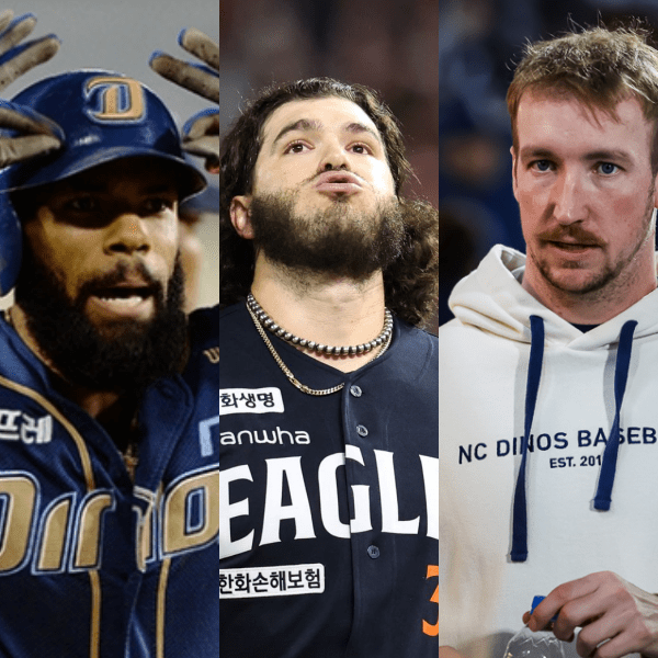 (좌측부터) NC 다이노스 출신 에릭 테임즈, 한화 이글스 코디 폰세, 전 NC 투수 에릭 페디. /사진=뉴시스, 한화 이글스, NC 다이노스