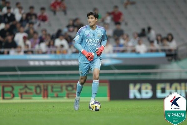 전북현대 송범근. /사진=한국프로축구연맹