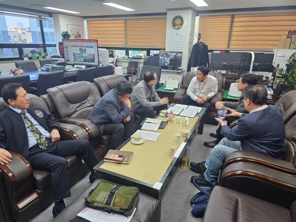 주관기관과 참여기관 회의 /사진=정성용 대구본부장&nbsp;