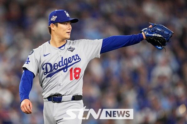 LA 다저스 투수 야마모토 요시노부. /사진=뉴시스(AP)