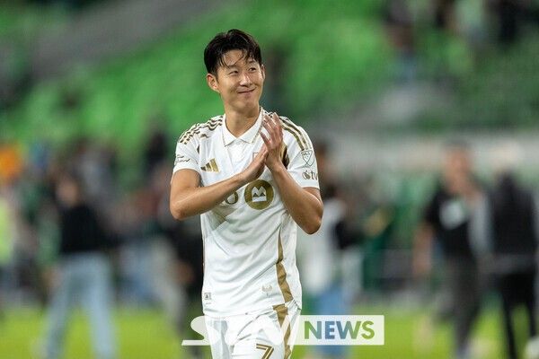 미국 메이저리그 사커(MLS) 서부 컨퍼런스 경기에서 로스엔젤레스FC(LAFC) 손흥민