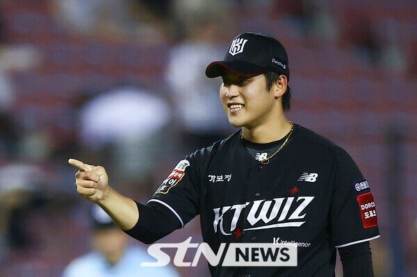 KT 위즈 마무리 투수 박영현. /사진=뉴시스