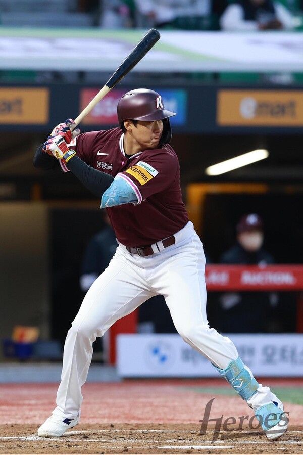 키움 히어로즈를 떠나는 김동엽. 사진┃키움 히어로즈