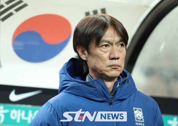 한국 축구 대표팀 홍명보 감독. /사진=뉴시스