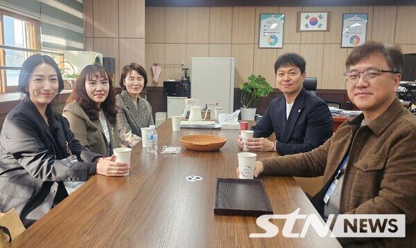 /사진=유영일의원 학교와 학부모간담회