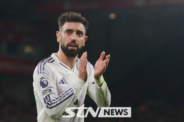 맨체스터 유나이티드 공격형 미드필더 브루누 페르난드스. /사진=뉴시스(AP)