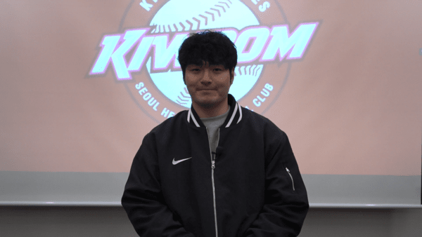 복귀 소감을 전하는 박병호 신임 코치. /사진=키움히어로즈