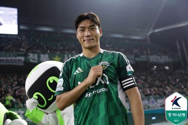 전북현대 박진섭. /사진=한국프로축구연맹