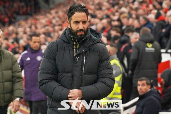 맨체스터 유나이티드 후벵 아모림 감독. /사진=뉴시스(AP)