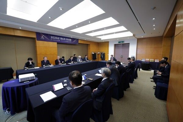 한국프로축구연맹&nbsp;2025년도 제6차 이사회의 모습. /사진=한국프로축구연맹