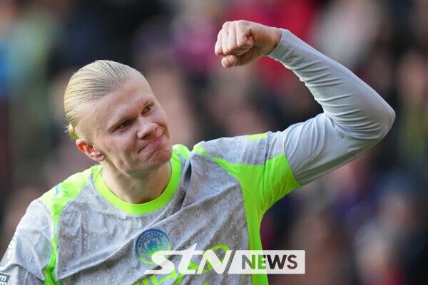 맨체스터 시티 공격수 엘링 홀란. /사진=뉴시스(AP)