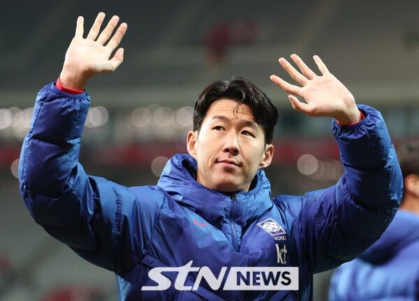 한국 축구 대표팀 캡틴 손흥민. /사진=뉴시스