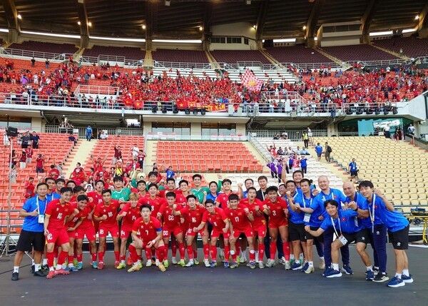베트남 축구 대표팀. /사진=DJ엔터테인먼트