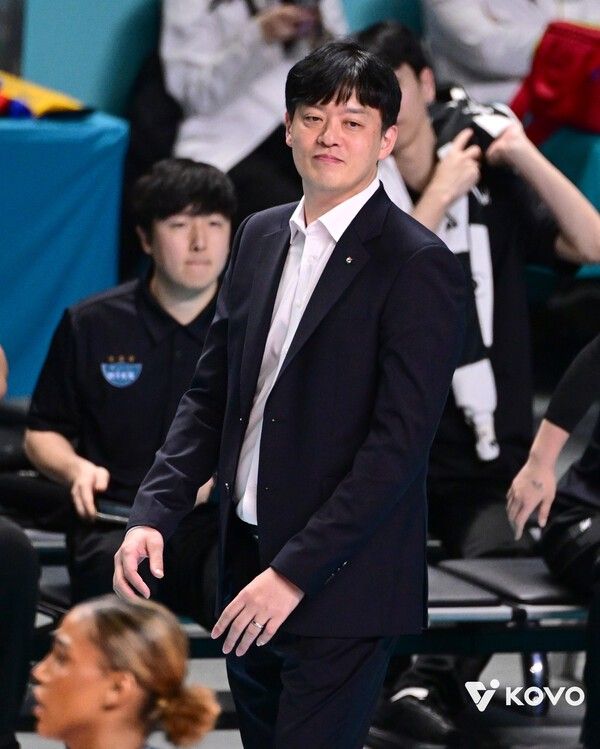 GS칼텍스 이영민 감독. /사진=한국배구연맹