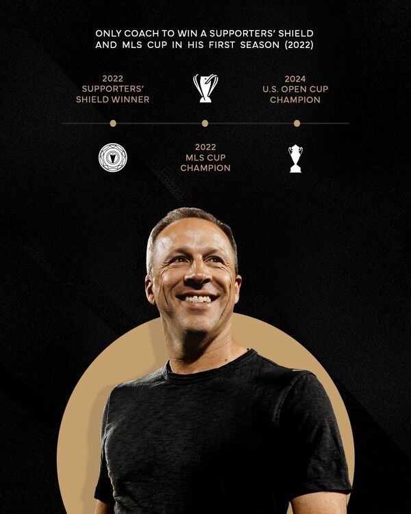 로스엔젤레스FC(LAFC)와 결별을 선언한 스티브 체룬돌로. /사진=로스엔젤레스FC(LAFC)