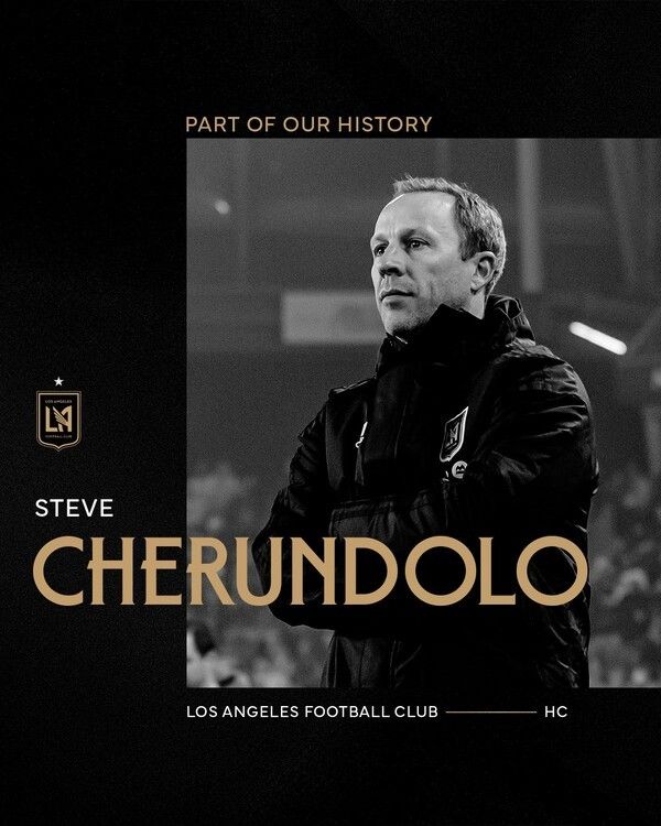 로스엔젤레스FC(LAFC)와 결별을 선언한 스티브 체룬돌로. /사진=로스엔젤레스FC(LAFC)