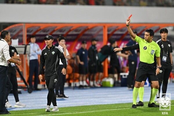 전북현대-강원FC의 2025 하나은행 코리아컵 경기 장면. /사진=대한축구협회