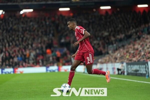 리버풀 공격수 알렉산데르 이삭. /사진=뉴시스(AP)