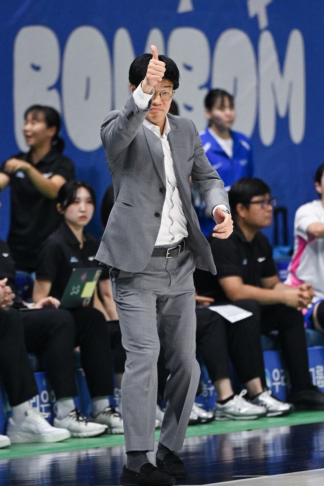 삼성생명 하상윤 감독. /사진=WKBL