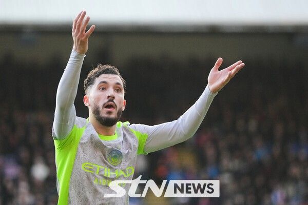 맨체스터 시티 윙포워드 라얀 셰르키. /사진=뉴시스(AP)