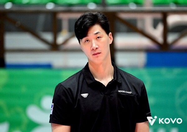 박철우 우리카드 감독대행. /사진=KOVO