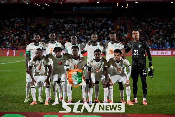 코트디부아르 대표팀. /사진=뉴시스(AP)