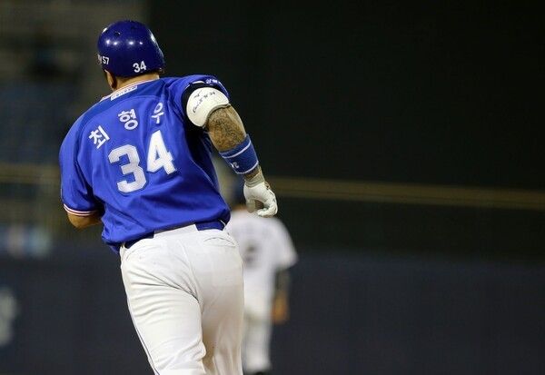 최형우의 삼성라이온즈 시절. /사진=삼성 라이온즈