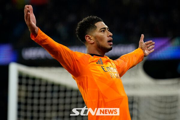 레알 마드리드 미드필더 주드 벨링엄. 사진┃뉴시스/AP