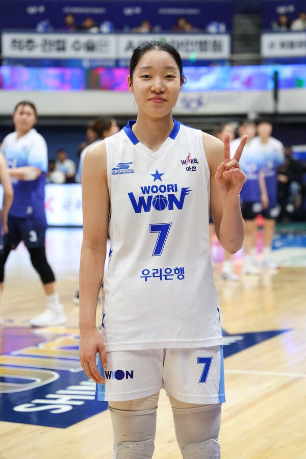 우리은행 가드 이민지. 사진┃WKBL