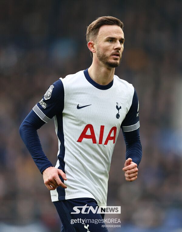토트넘 홋스퍼 제임스 매디슨. 사진┃게티이미지코리아