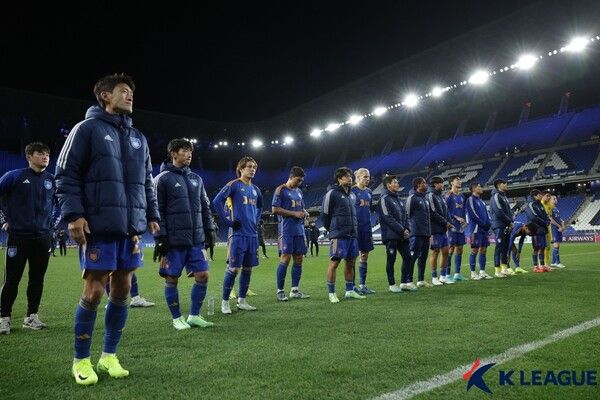 울산HD 선수단. 사진┃한국프로축구연맹