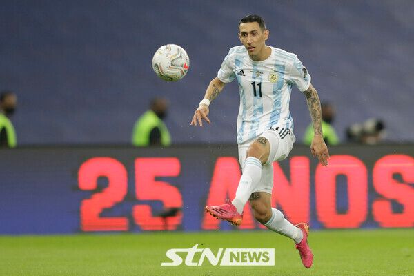 아르헨티나 대표팀 앙헬 디 마리아. 사진┃뉴시스/AP