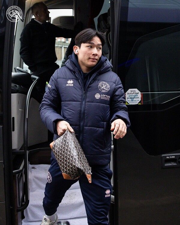 퀀즈 파크 레인저스의 양민혁. 사진┃퀀즈 파크 레인저스