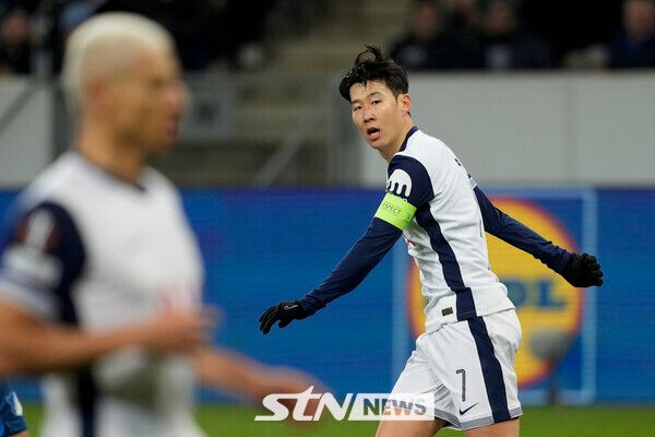 토트넘 홋스퍼 캡틴 손흥민. 사진┃뉴시스/AP