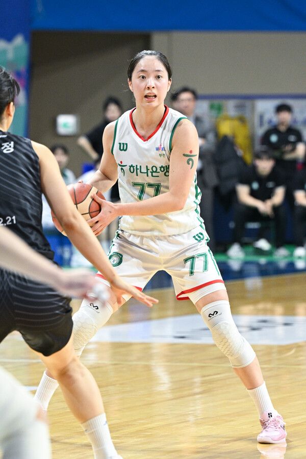 하나은행 가드 박소희. 사진┃WKBL
