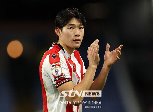 스토크 시티 공격형 미드필더 배준호. 사진┃게티이미지코리아