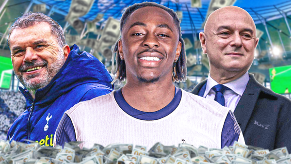 토트넘 홋스퍼의 엔제 포스테코글루 감독과 다니엘 레비 회장. 그리고 크리스탈 팰리스 에제. 사진┃풋볼 인사이더