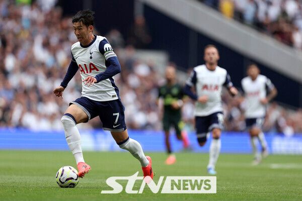 토트넘 홋스퍼 손흥민. 사진┃뉴시스/AP