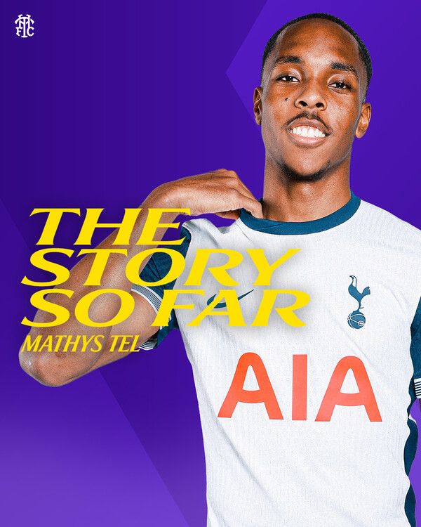 토트넘 홋스퍼의 임대생 마티스 텔. 사진┃토트넘 홋스퍼