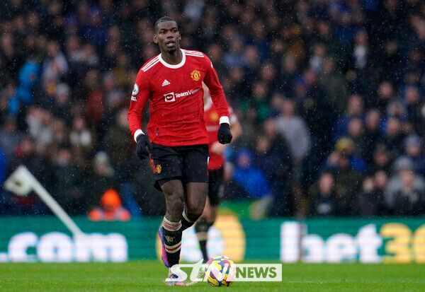 맨체스터 유나이티드 활약 당시 폴 포그바. 사진┃뉴시스/AP